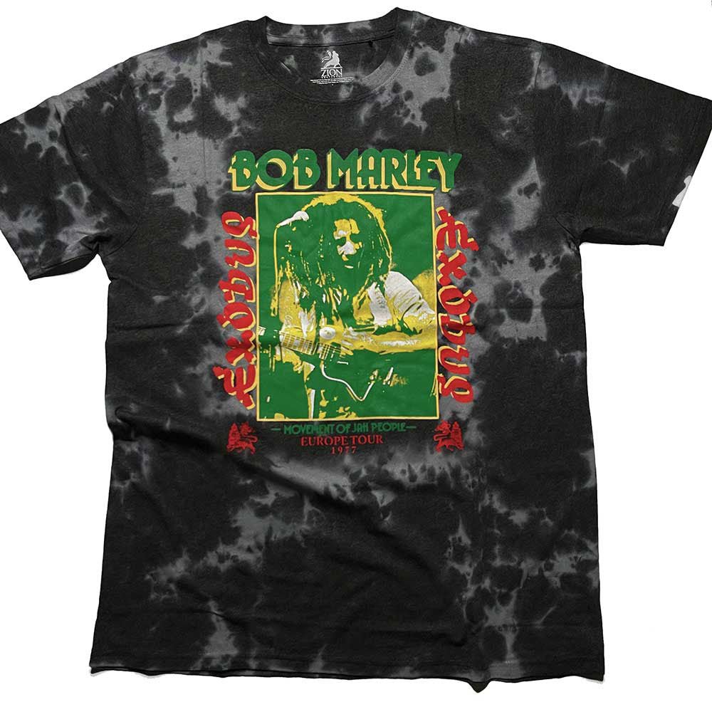 BOB MARLEY ボブマーリー (生誕 80年 ) - Exodus / タイダイ / Tシャツ / メンズ - PGS